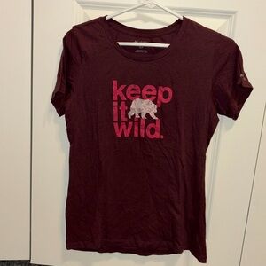 Columbia keep it wild bear tshirt